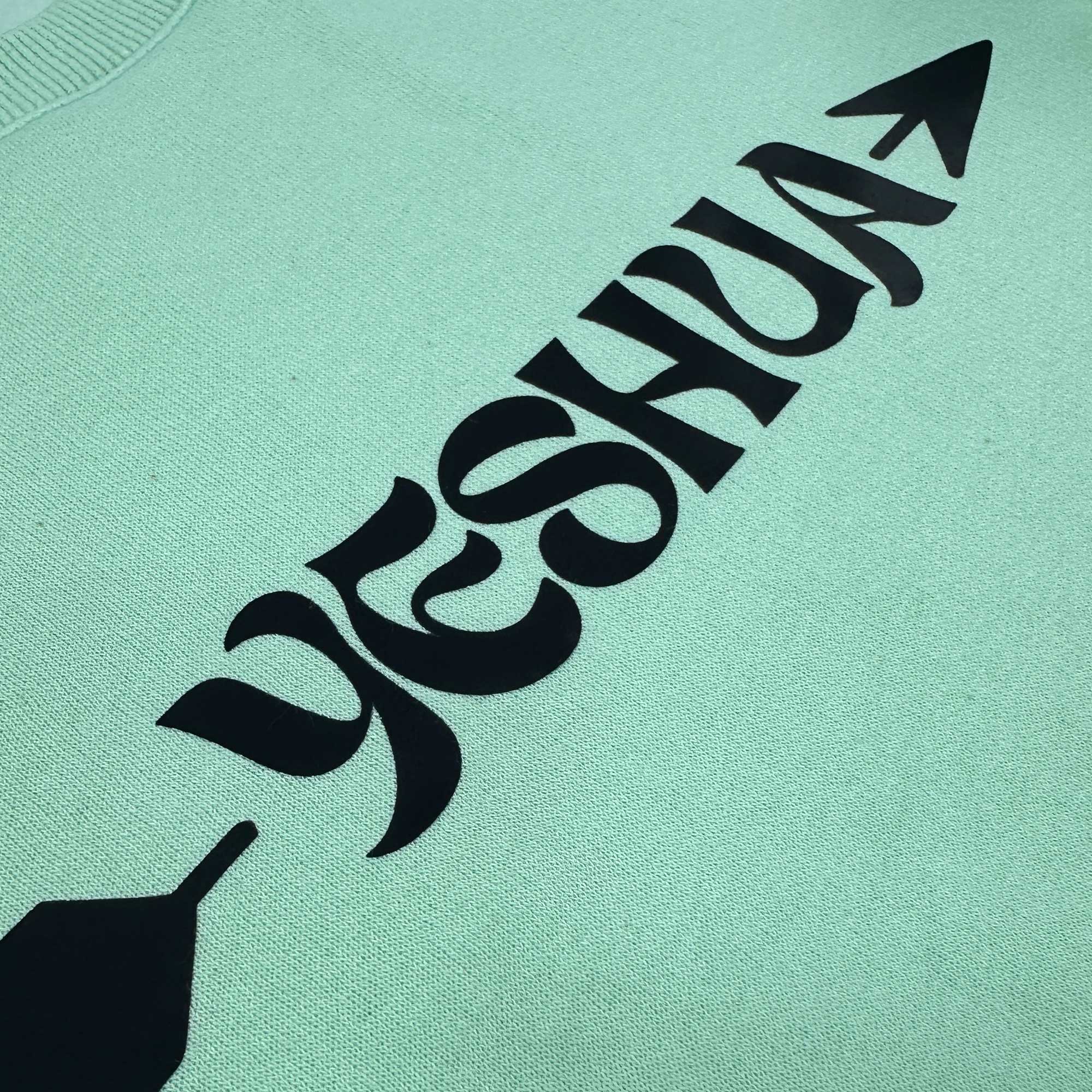 Moletom Menta Yeshua Flecha