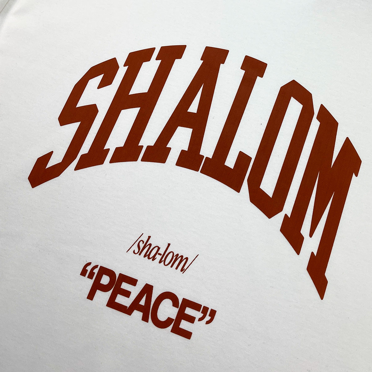 Oversized Off White Shalom