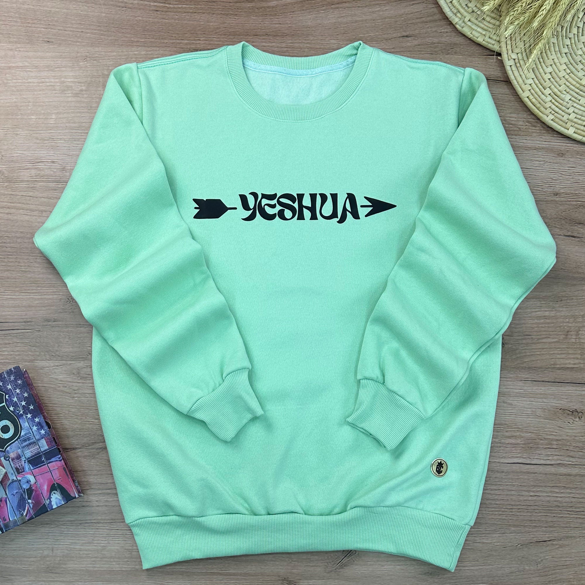 Moletom Menta Yeshua Flecha