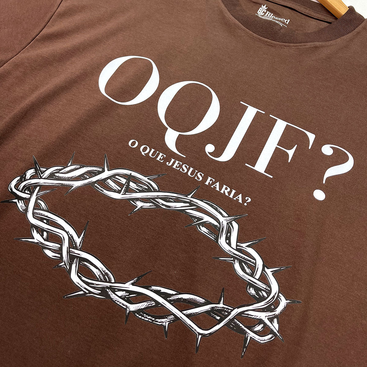 Oversized Marrom OQJF?