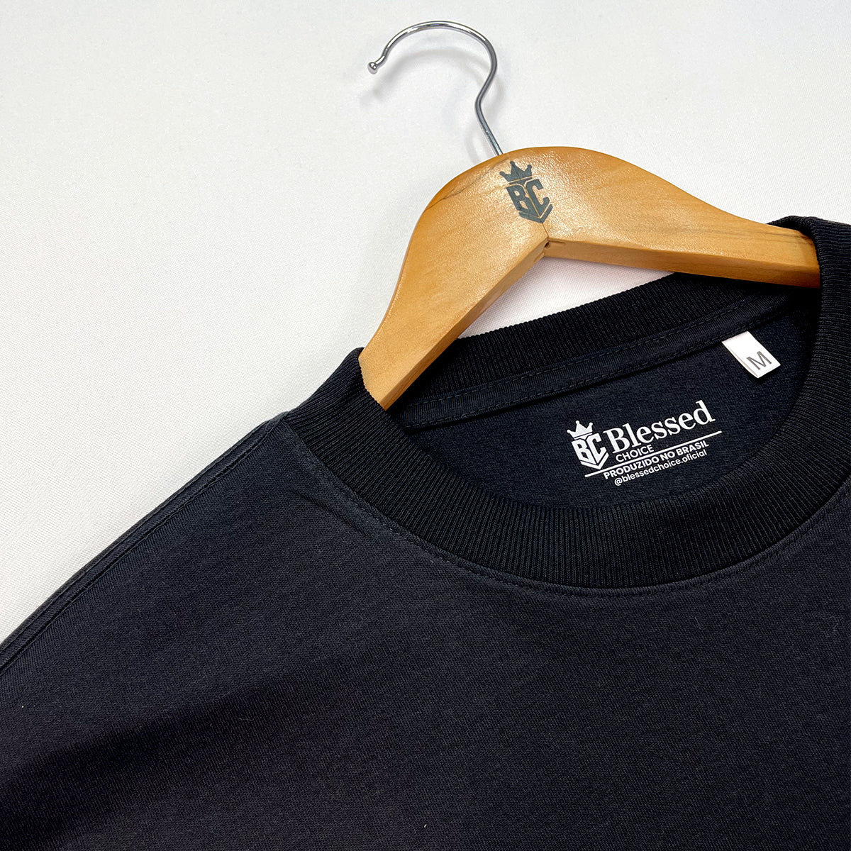 Oversized Preta Full Ide Por Todo Mundo