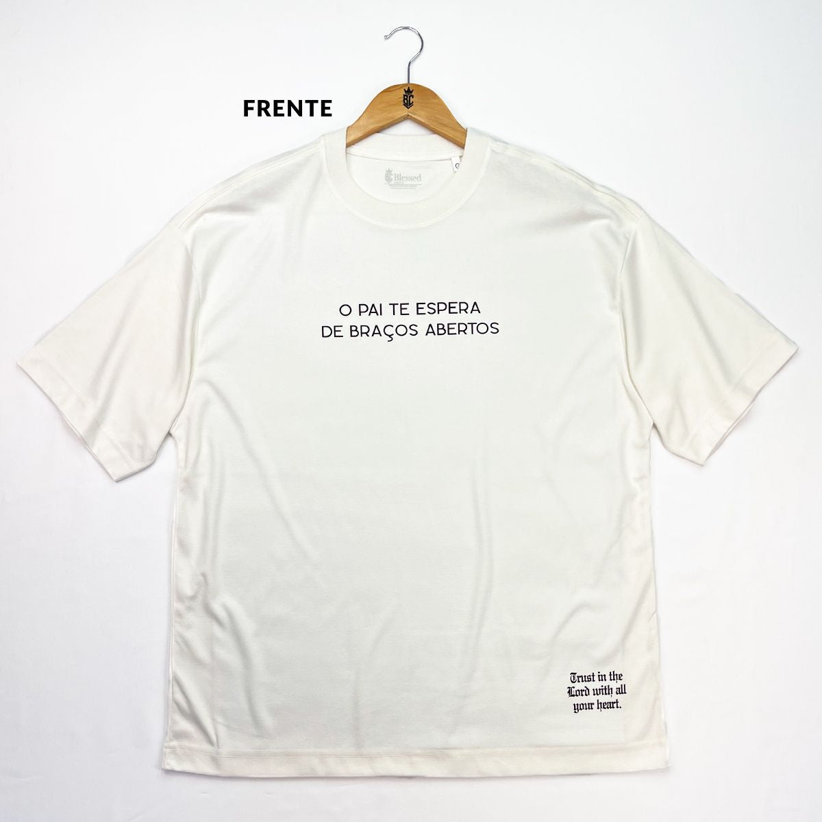 Oversized Off White Full Apenas Volte Para Casa!